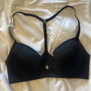 24/7 Classic Racerback bra ThirdLove 32C1/2 black front clasp- perfect condition